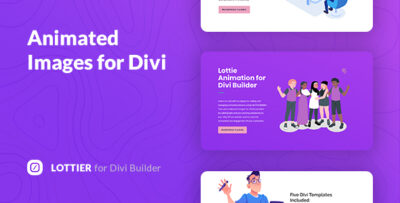 Lottier - Lottie Animated Images for Divi Builder
