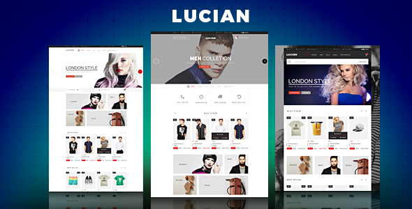 Lucian - Fashion eCommerce Template Lucian - Fashion eCommerce Template