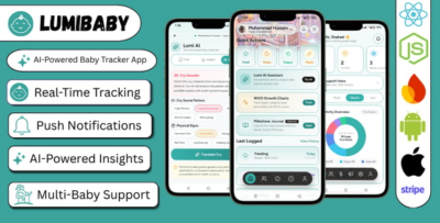 LumiBaby | AI-Powered Baby Tracker & Admin React Native App