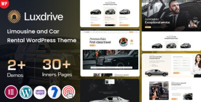 Luxdrive - Limousine and Car Rental WordPress Theme