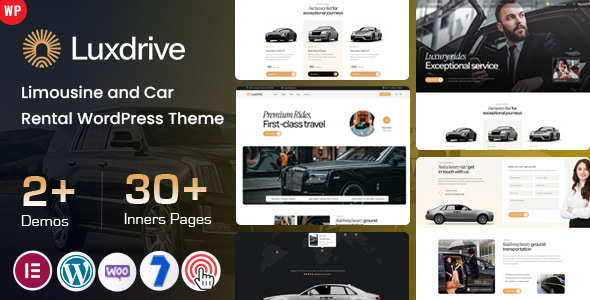 Luxdrive - Limousine and Car Rental WordPress Theme Luxdrive - Limousine and Car Rental WordPress Theme