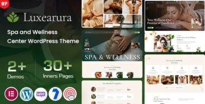 Luxearura - Spa and Wellness Center WordPress Theme