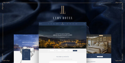 LYON – Luxury Hotel Booking HTML5 Template