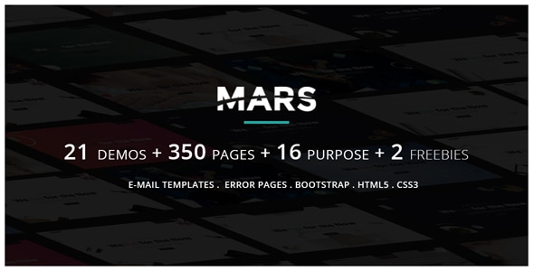 Mars | Multipurpose Parallax Responsive Coming Soon and Under Construction Template Mars | Multipurpose Parallax Responsive Coming Soon and Under Construction Template