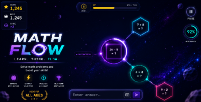 Math Flow | HTML5 Educational Game