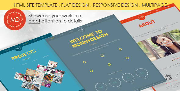 MD - Multipage HTML Portfolio Template MD - Multipage HTML Portfolio Template