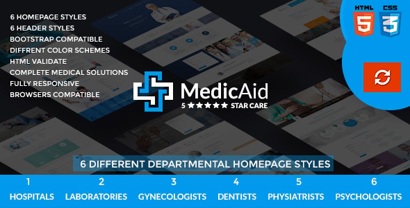 MedicAid - Medical and Hospital - Multipurpose HTML Template MedicAid - Medical and Hospital - Multipurpose HTML Template