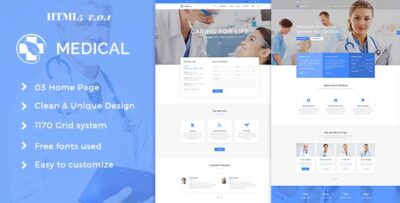 Medical - Health and Medical HTML Template