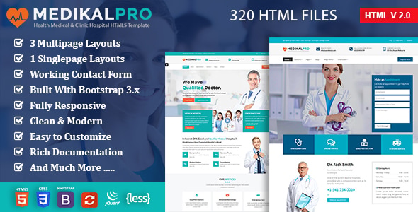 MedikalPro - Health Medical HTML Template MedikalPro - Health Medical HTML Template
