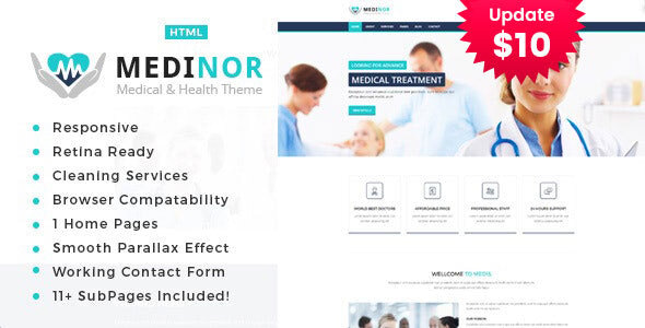 Medinor - Health And Medical HTML Template Medinor - Health And Medical HTML Template