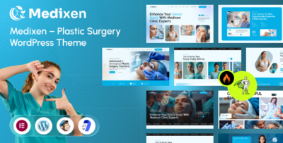 Medixen – AI Analysis Plastic Surgery & Clinic WordPress Theme