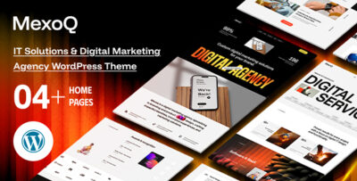Mexoq - Digital Marketing AI Agency and IT Solutions WordPress Theme
