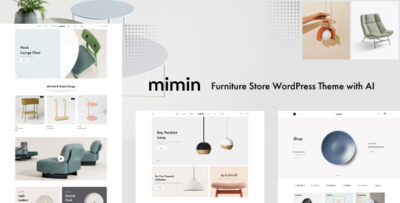 Mimin – Furniture Store WordPress Theme with AI
