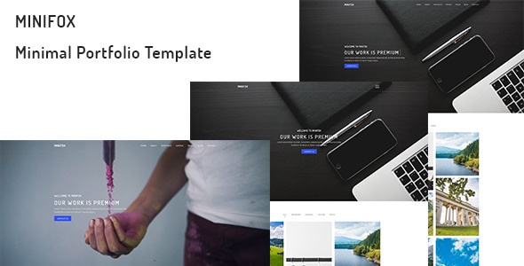 MiniFox - Minimal Portfolio Template MiniFox - Minimal Portfolio Template