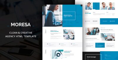 MORESA - Multipurpose HTML  Template