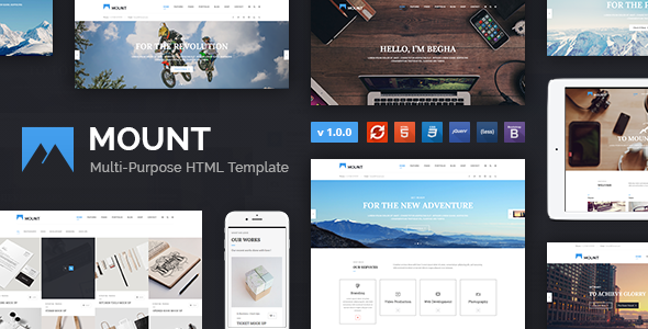 Mount – Multi-purpose Business HTML Template Mount – Multi-purpose Business HTML Template