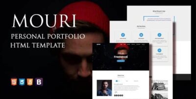 Mouri - Personal Portfolio HTML Template