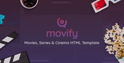 Movify - Movies, TV Shows & Cinema HTML Template