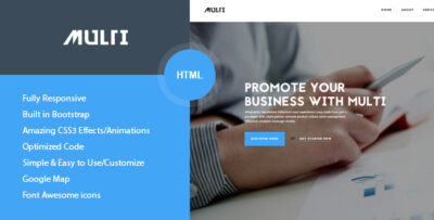 Multi - Friendly Multi-Purpose HTML Template