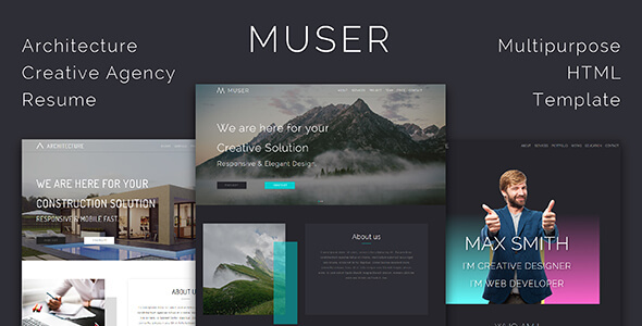 Muser_Multipurpose HTML Template Muser_Multipurpose HTML Template