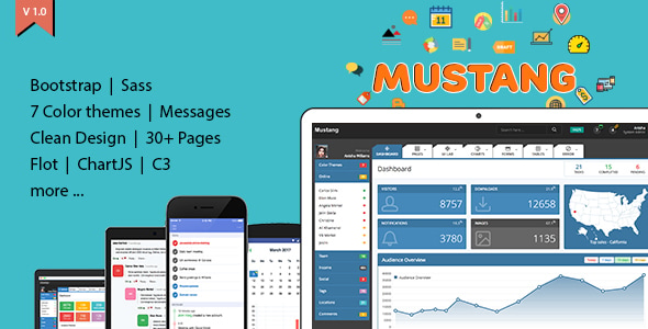Mustang Admin Dashboard Mustang Admin Dashboard