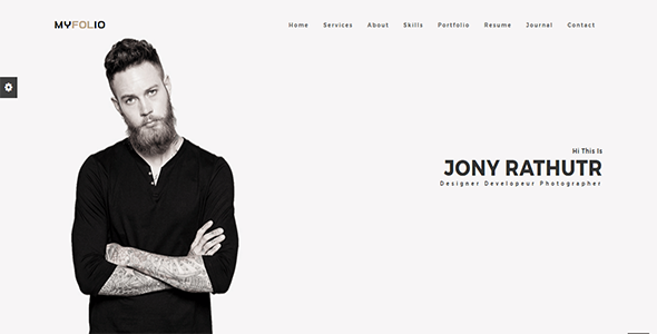 MYFOLIO - Personal Portfolio Template MYFOLIO - Personal Portfolio Template