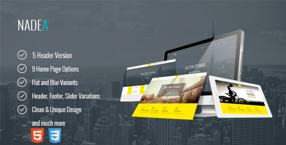 Nadea - Responsive Multi-Purpose HTML5 Template Nadea - Responsive Multi-Purpose HTML5 Template