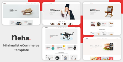 Neha - Minimal eCommerce HTML Template + RTL
