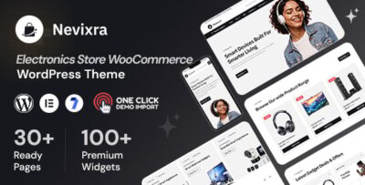 Nevixra - Electronics Store WooCommerce Theme