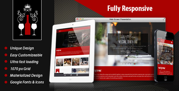 New Hat - Bar & Restaurant HTML Template New Hat - Bar & Restaurant HTML Template