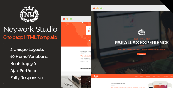 Newyork Studio - Multipurpose Parallax Template Newyork Studio - Multipurpose Parallax Template