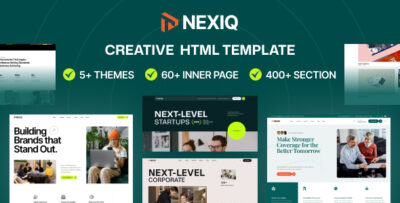 NexIQ - The Multipurpose HTML5 Template