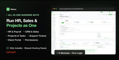 Nexus - HR, CRM & Project Management System