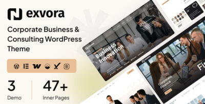 Nexvora - Corporate Business & Consulting WordPress Theme