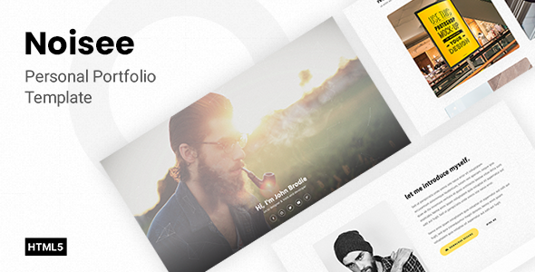Noisee - Personal Portfolio HTML Template Noisee - Personal Portfolio HTML Template
