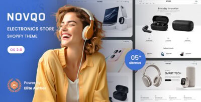 Novqo - Electronics Store Shopify 2.0 Theme