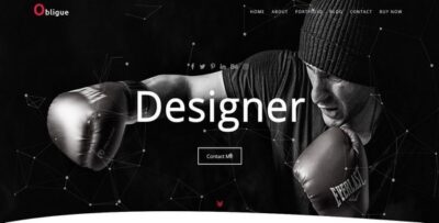 Obligue-Personal Template
