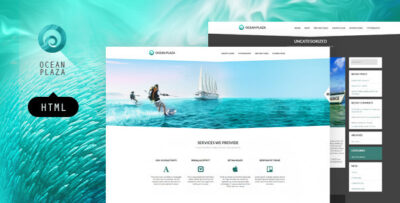 OceanPlaza HTML layout