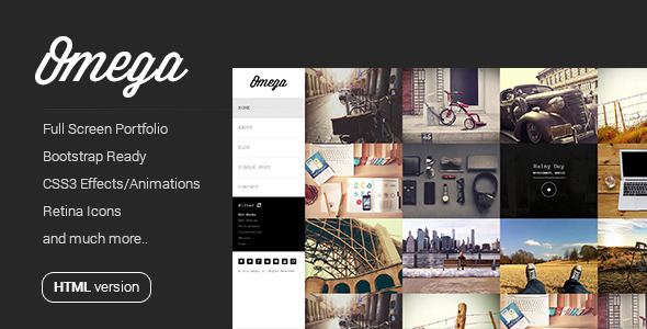 Omega - Full Width HTML Portfolio Omega - Full Width HTML Portfolio