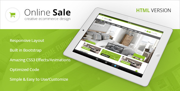 Online Sale - Responsive HTML5 eCommerce Template Online Sale - Responsive HTML5 eCommerce Template