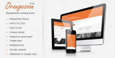 Orange - Comingsoon Template