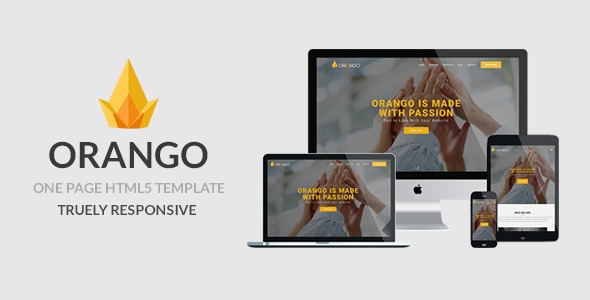 ORANGO - One Page Responsive HTML5 Template ORANGO - One Page Responsive HTML5 Template