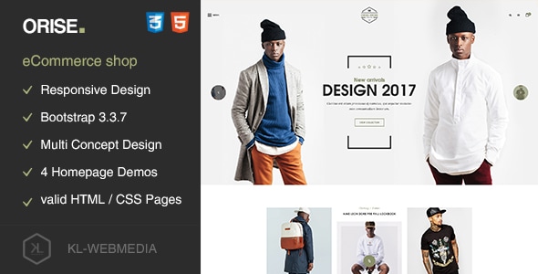 Orise - Mutli-Concept eCommerce HTML5 Template Orise - Mutli-Concept eCommerce HTML5 Template