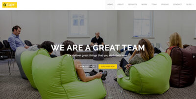 Osum - Onepage HTML Theme