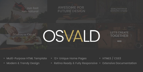 Osvald - HTML Responsive Multi-Purpose Template Osvald - HTML Responsive Multi-Purpose Template