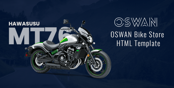 Oswan - eCommerce Bike Store Template Oswan - eCommerce Bike Store Template