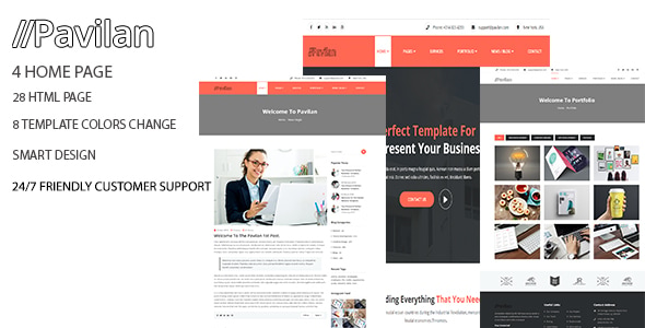 Pavilan - Business & Consulting HTML5 Template Pavilan - Business & Consulting HTML5 Template