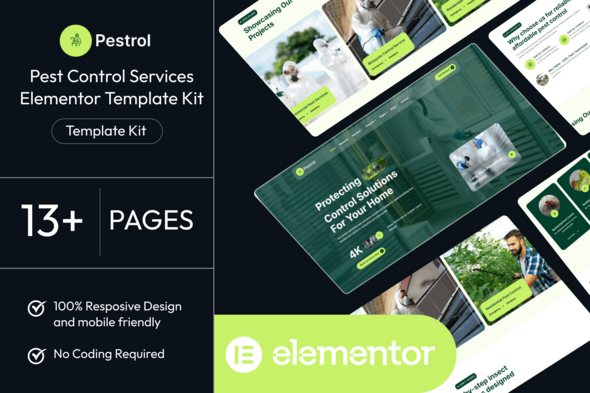 Pestrol - Pest Control Services Elementor Template Kit Pestrol - Pest Control Services Elementor Template Kit