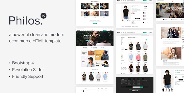 Philos - Responsive Ecommerce Html Template Philos - Responsive Ecommerce Html Template