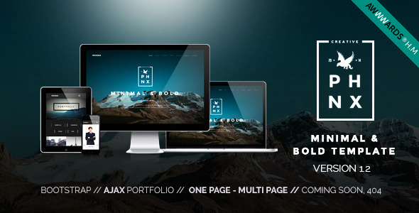 Phoenix - Multipurpose Portfolio, Agency & eCommerce HTML5 Template Phoenix - Multipurpose Portfolio, Agency & eCommerce HTML5 Template